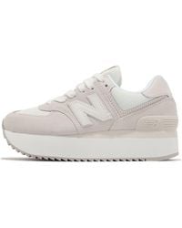 New Balance - (Wmns) 574+ 'Sea Salt Turtledove' - Lyst