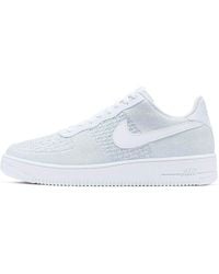 Nike - Air Force 1 Flyknit Low 2.0 'Pure Platinum' - Lyst