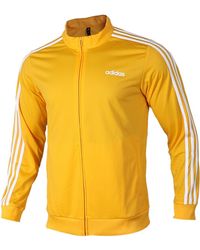 adidas - Solid Color Body-Building Sports Jacket - Lyst