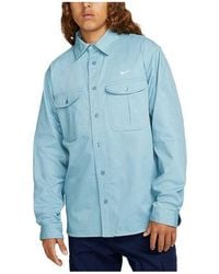 Nike - Sb Woven Skate Long-Sleeve Button Down - Lyst