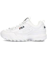 Fila - (Wmns) Disruptor Low-Top Running Shoes - Lyst
