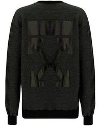 Off-White c/o Virgil Abloh - (Wmns) Arrow Printing Round Neck Sports Hoodie Slim Fit Version - Lyst