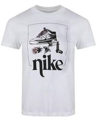Nike - (Wmns) Sportswear Printing Short Sleeve - Lyst