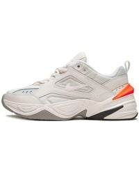 Nike - M2k Tekno Leather And Neoprene Sneakers - Lyst