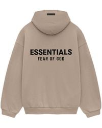 Fear Of God - Fleece Hoodie Ii 'Desert Sand' - Lyst