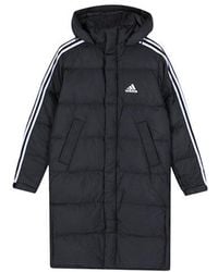 adidas - Long Parka Mid-Length Outdoor Thicken Hooded Down Jacket - Lyst