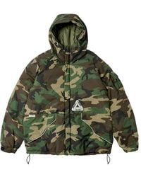 Palace - Fw23 P-Tech Hooded Jacket 'Olivegreen' - Lyst