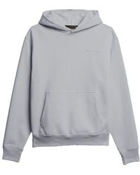 adidas - Originals X Pw Basics Hood Embroidered Monogrammed Hooded Sweater - Lyst