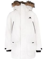 New Balance - Warm Long Down Parka - Lyst
