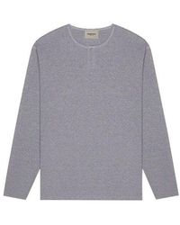 Fear Of God - Fw20 Long Sleeve Henley Tee - Lyst