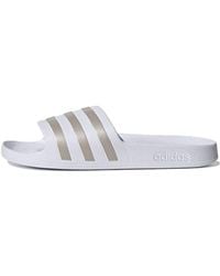 adidas - Adilette Aqua Slides 'Cloud' - Lyst