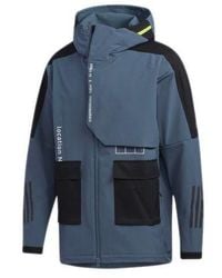adidas - Tech Outr Jkt Zipper Cardigan Casual Sports Hooded Jacket - Lyst