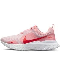 Nike - (Wmns) React Infinity Run Flyknit 3 Premium 'Medium Soft Light Crimson' - Lyst