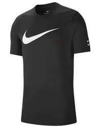 Nike - Sportswear Large Logo Printing Casual Sports Short Sleeve - Lyst