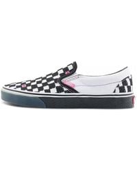Vans - X The Museum Visitor Slip-On Whtie' - Lyst