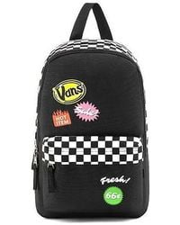 Vans - Checkerboard Logo Backpack - Lyst