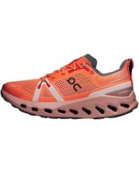On Shoes - (Wmns) Cloudsurfer Trail 'Flame Dustrose' - Lyst