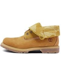 Timberland - (Wmns) Roll Top Boots Basic 'Wheat' - Lyst