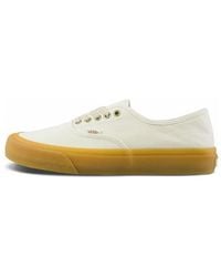 Vans - Authentic Breathable Wear-resistant Non-slip Low Top Casual Skate Shoes Ivory - Lyst