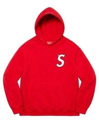 Supreme - S Logo Hooded Sweatshirt - Lyst