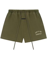 Fear Of God - Fleece Soccer Short 'Military' - Lyst