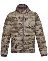 Under Armour - Storm Ridge Reaper Down Hooded Jacket 'Barren Camo' - Lyst