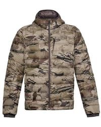 Under Armour - Storm Ridge Reaper Down Hooded Jacket 'Barren Camo' - Lyst