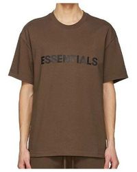 Fear Of God - Fw20 Logo Tee 'Rain Drum' - Lyst