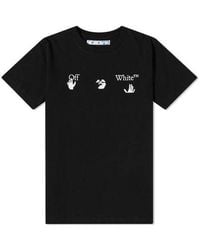 Off-White c/o Virgil Abloh - Fw20 Logo Print Crew Neck Short Sleeve - Lyst