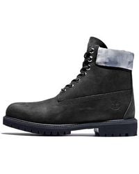 Timberland - Premium 6 Inch Waterproof Boots Nubuck With Camo Collar' - Lyst
