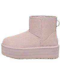 UGG - (Wmns) Classic Mini Platform 'Pale Smoke' - Lyst