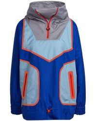 adidas - (Wmns) By Stella Mccartney Wind.Rdy Loose Fit Training Half Zip Jacket - Lyst