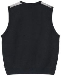 Stussy Recycled Nylon Liner Vest in Green for Men | Lyst