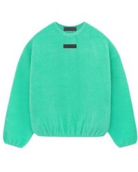 Fear Of God - Ss24 Polar Fleece Crewneck 'Mint Leaf' - Lyst