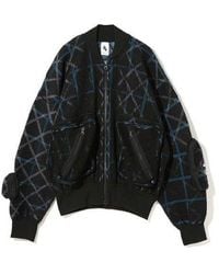 Nike - X Undercover Crossover Ma-1 Knit Jacket - Lyst