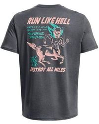 Under Armour - Run Like Hell Graphic T-shirt - Lyst