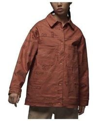 Nike - (Wmns) Flight Heritage Jacket 'Light Sienna' - Lyst
