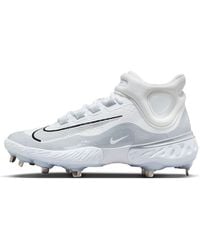 Nike - Alpha Huarache Elite 4 Mid Wolf' - Lyst