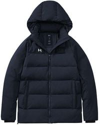 Under Armour - (Wmns) Logo Training Hooded Down Jacket - Lyst