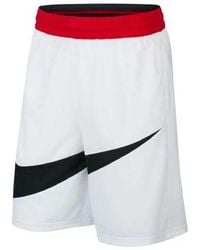 Nike - Large Logo Printing Sports Loose Basketball Shorts - Lyst