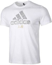 adidas - Casual Sports Training Round Neck Short Sleeve - Lyst