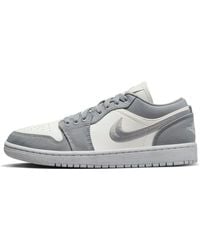 Nike - Air Jordan 1 Low Canvas Low-top Trainers 9. - Lyst