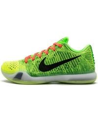 Nike - Kobe 10 Elite 'Grinch' Id - Lyst
