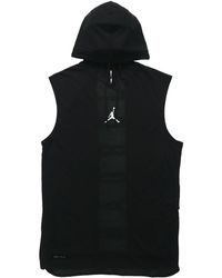 Nike - Air Dri-Fit Back Alphabet Printing Hooded Vest - Lyst