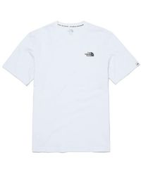 The North Face - Logo-Print Cotton T-Shirt - Lyst