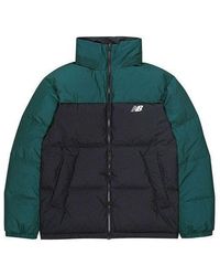 New Balance - Classic Trend Two Sides Puffer Jacket - Lyst