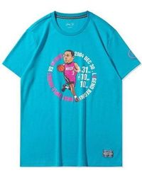Li-ning - Way Of Wade Cartoon Graphic T-Shirt - Lyst