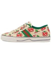 Gucci - (Wmns) Tennis 1977 'Gg Apple Print' - Lyst