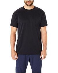 Asics - Actibreeze Panel Jacquard Short Sleeved Top Asia Sizing 'Performance' - Lyst