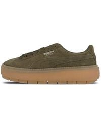 PUMA - (Wmns) Suede Platform Trace Night' - Lyst